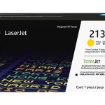 Toner Original HP 213A Amarillo W2132A Flow MFP 5800, 5700
