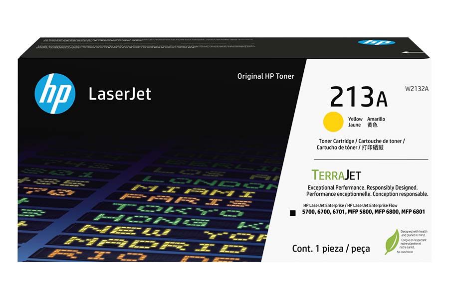 Toner-HP-213A-Amarillo-W2132A.jpg Toner Original HP 213A Amarillo W2132A Flow MFP 5800, 5700 - Imagen 1
