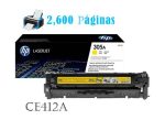Toner HP 305A Yellow CE412A Para M475 / M451 - Imagen 2