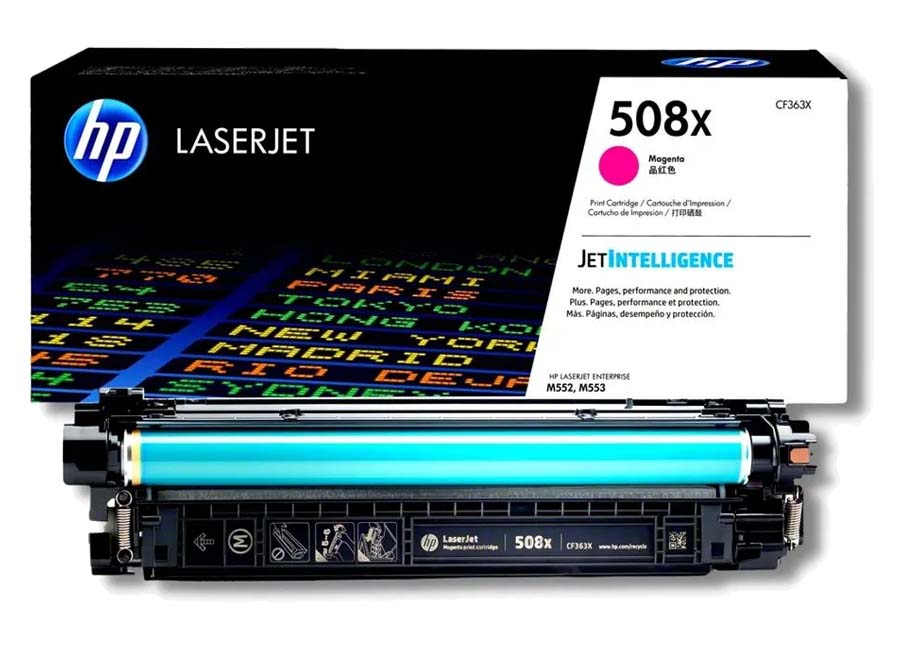 Toner-HP-508X-Magenta-CF363X.jpg Toner HP 508X Magenta CF363X Para M552, M553, M577 - Imagen 1