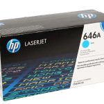 Toner HP 646A Cyan CF031A cm4540