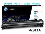 Toner HP 659A Cyan W2011A Para M856, MFP M751 - Imagen 2