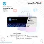 Toner Original HP 78A Negro CE278A Para P1566, P1606 - Imagen 2