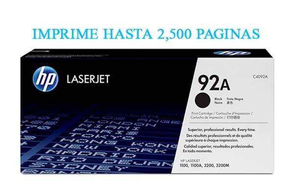 Toner-HP-92A-C4092A-1.jpg Toner HP 92A C4092A Laserjet 1100, 1100A, 3200 - Imagen 1