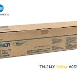 Toner Konica Minolta TN-214Y Yellow C200 A0D7235