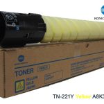 Toner Konica Minolta TN-221Y Yellow A8K3230 C227