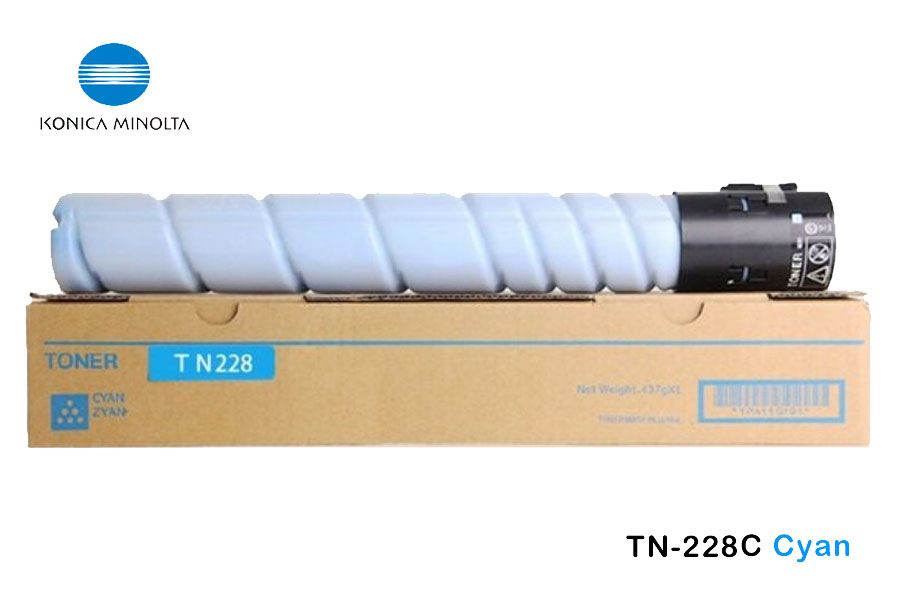 Toner-Konica-Minolta-TN-228C-Cyan.jpg Toner Konica Minolta TN-228C Cyan Original Bizhub C266i, 286i - Imagen 1