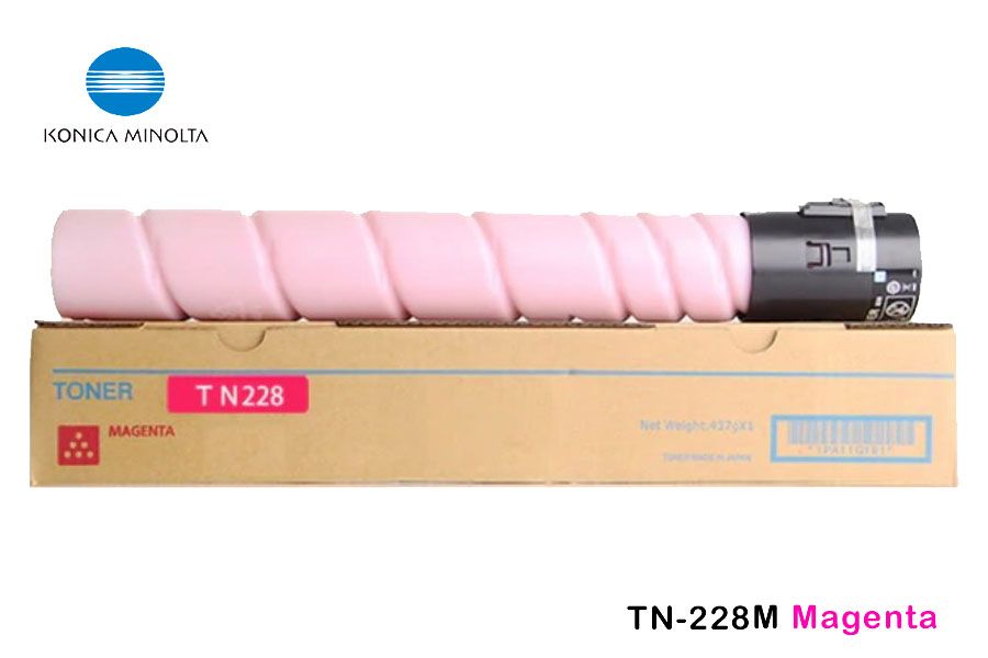 Toner-Konica-Minolta-TN-228M-Magenta.jpg Toner Konica Minolta TN-228M Magenta Original Bizhub C266i, 286i - Imagen 1
