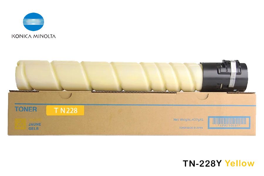 Toner-Konica-Minolta-TN-228Y-Yellow.jpg Toner Konica Minolta TN-228Y Yellow Original Bizhub C266i, 286i - Imagen 1