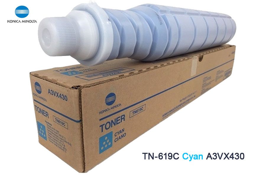 Toner-Konica-Minolta-TN-619C-Cyan.jpg Toner Konica Minolta TN-619C Cyan C1060, C1070 - Imagen 1