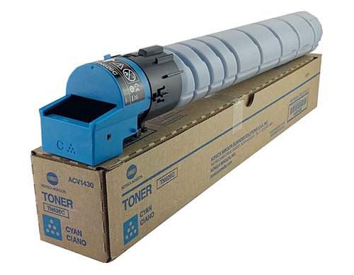 Toner-Konica-Minolta-TN-626C-Cyan.jpg Toner Konica Minolta TN-626C Cyan ACV1490 Bizhub C450i, C550i - Imagen 1