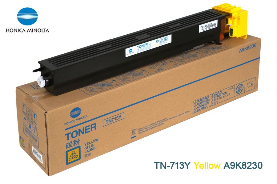 Toner-Konica-Minolta-TN-713Y-Yellow-A9K8230.jpg Toner Konica Minolta TN-713Y Yellow A9K8230 C759 - Imagen 1