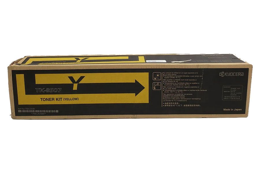 Toner-Kyocera-TK-8507Y-Yellow.jpg Toner Kyocera TK-8507Y Yellow Para 4550ci - Imagen 1