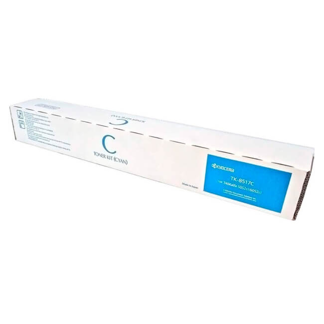 Toner-Kyocera-TK-8517C-Cyan.jpg Toner Kyocera TK-8517C Cyan Para 5053ci, 6052ci - Imagen 1