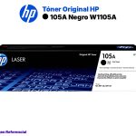 Toner Original HP 105A Negro W1105A Para 107w, MFP 135w, 137fnw