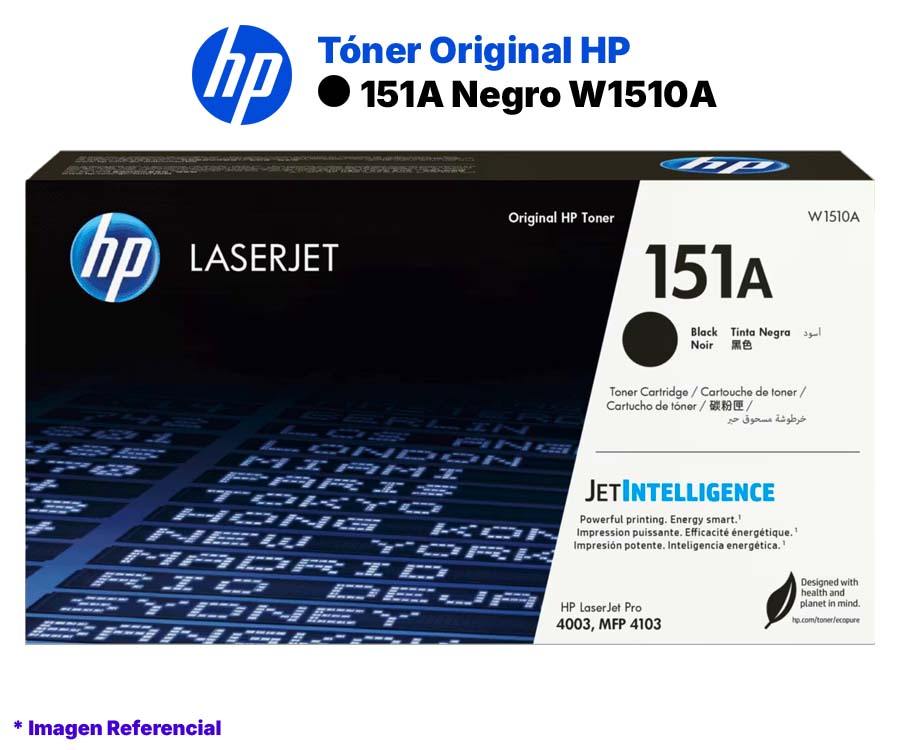 Toner-Original-HP-151A-Negro-W1510A.jpg Toner Original HP 151A Negro W1510A Para 4003, MFP 4103 - Imagen 1