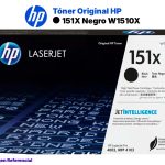 Toner Original HP 151X Negro W1510X Para 4003, MFP 4103