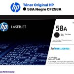Toner Original HP 58A Negro CF258A Para M404, MFP M428