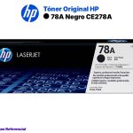 Toner Original HP 78A Negro CE278A Para P1566, P1606
