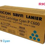 Toner Ricoh 408311 Cyan Para Lanier P C600