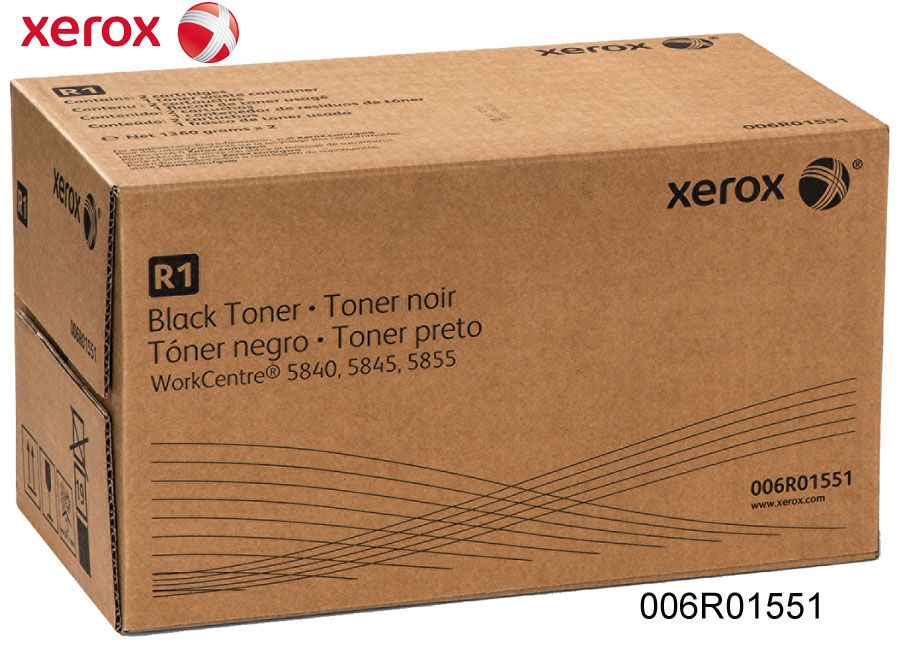 Toner-Xerox-006R01551-Black.jpg Toner Xerox 006R01551 Black WorkCentre 5840, 5845, 5855 - Imagen 1