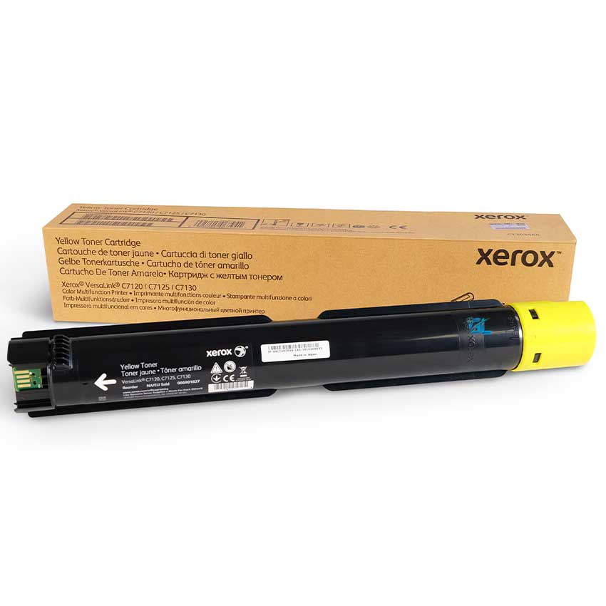 Toner-Xerox-006R01831-Yellow.jpg Toner Xerox 006R01831 Yellow Para VersaLink C7120, C7125, C7130 - Imagen 1