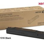 Toner Xerox 106R01316 Black WorkCentre 6400