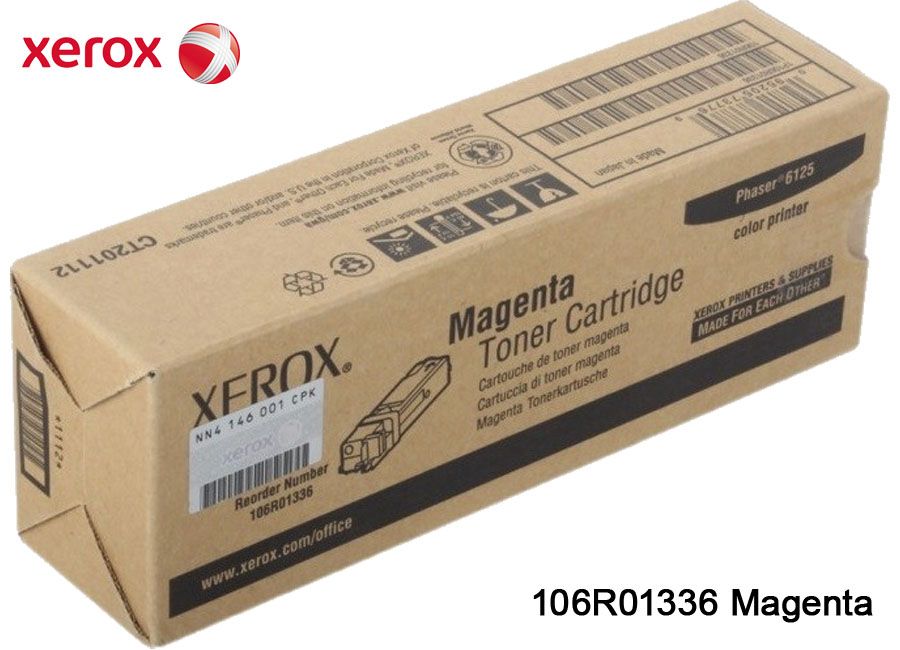 Toner-Xerox-106R01336-Magenta.jpg Toner Xerox 106R01336 Magenta Phaser 6125 - Imagen 1
