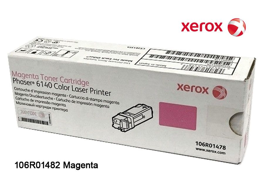 Toner-Xerox-106R01482-Magenta.jpg Toner Xerox 106R01482 Magenta Phaser 6140 - Imagen 1