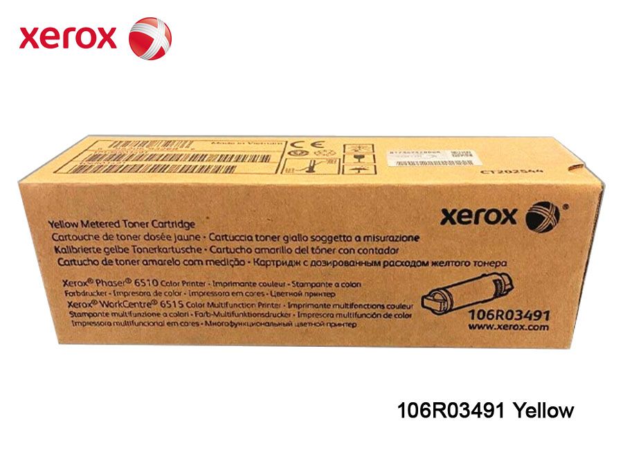 Toner-Xerox-106R03491-Yellow.jpg Toner Xerox 106R03491 Yellow WC 6510/6515 - Imagen 1