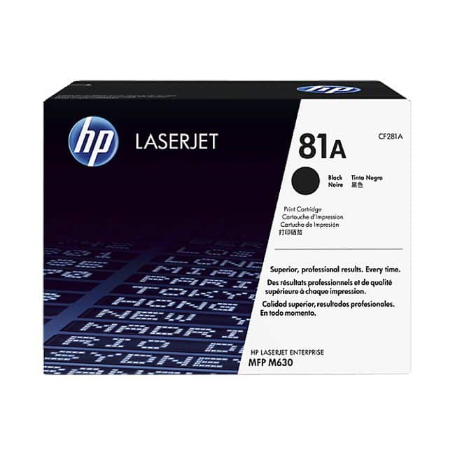 c03953748-TONER-NEGRO-HP-81A.jpg Toner HP 81A Negro CF281A M630, M605, M604 - Imagen 1