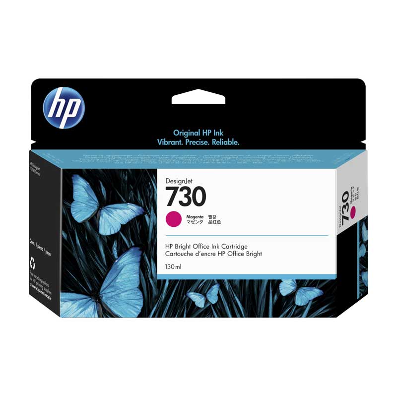 tinta-hp-730-magenta-p2v63a.jpg Tinta HP 730 Magenta P2V63A T1600, T1700, T2600 130ML - Imagen 1